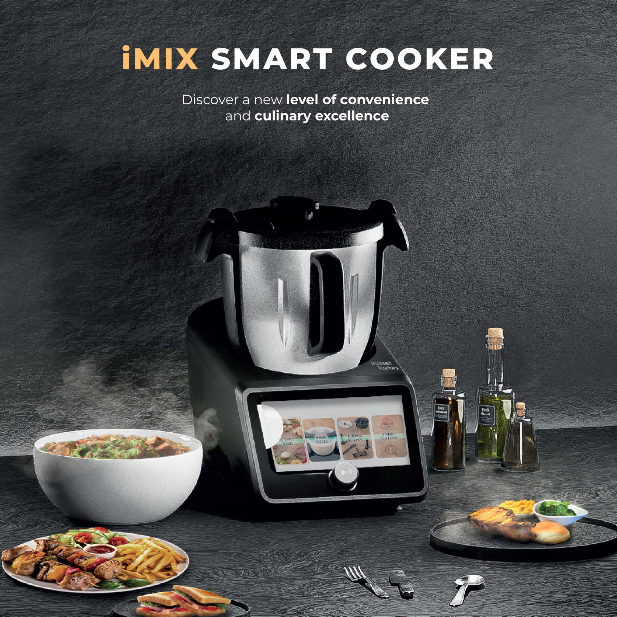 Russell Taylors iMix Smart Cooker Automatic Cooking Robot i5