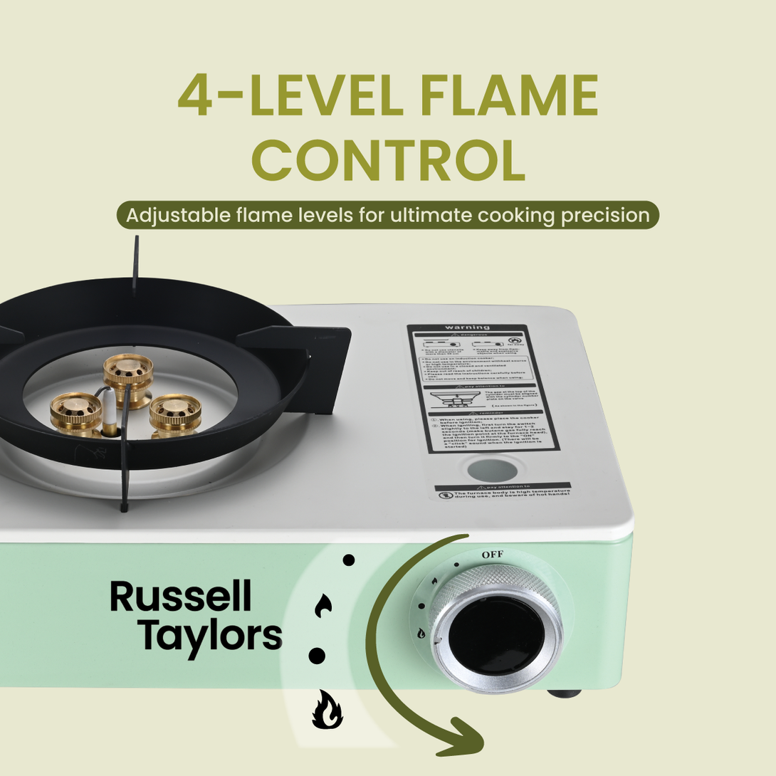 Russell Taylors Portable Gas Stove with Carry Case GS2