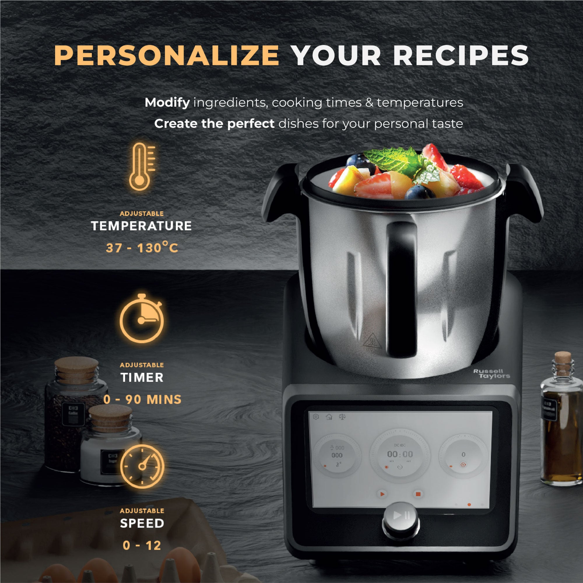 Cooker Robotic Russell Taylors iMix Smart Cooker Automatic Cooking Robot i5