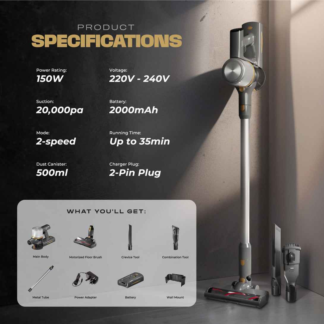 Russel Dynamic Russell Taylors Dynamic Cordless Vacuum Cleaner V2