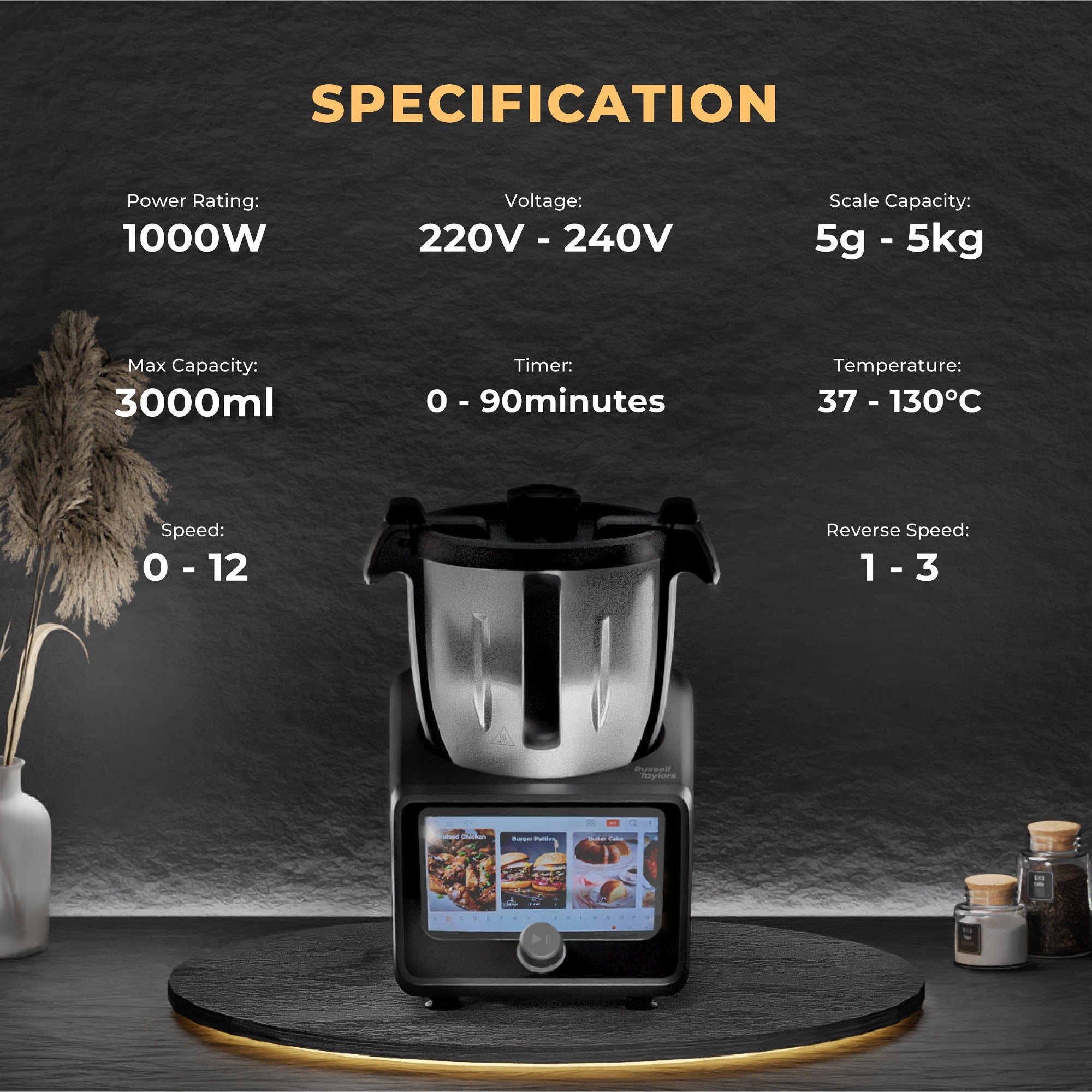 Cooker Robotic Russell Taylors iMix Smart Cooker Automatic Cooking Robot i5