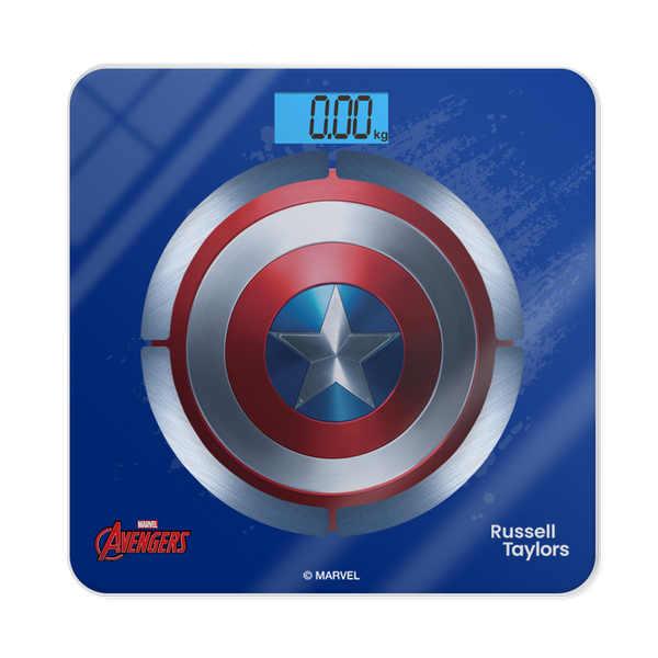 Russell Taylors Marvel Captain America Smart Weighing Scale
