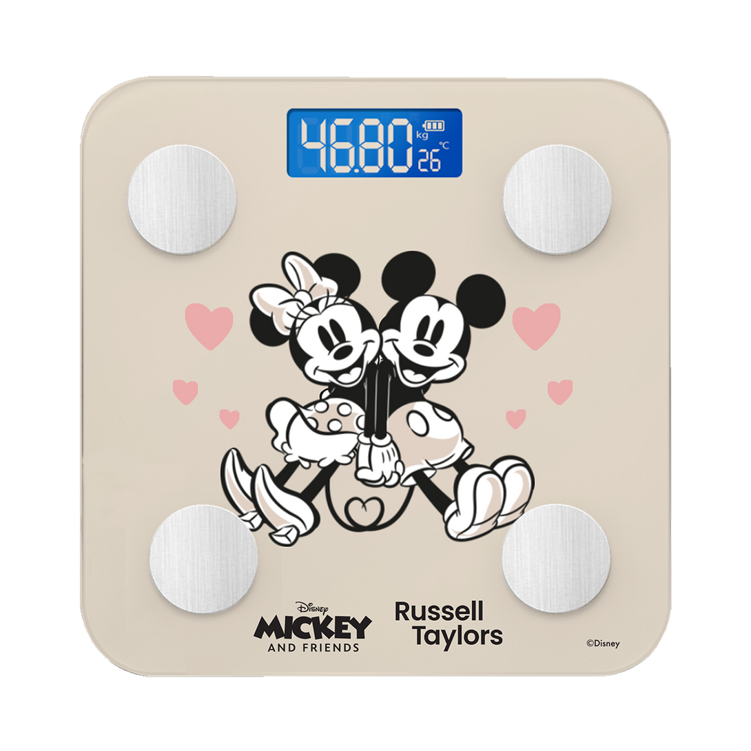 Russell Taylors Disney Mickey And Friends Retro Smart Weighing Scale B