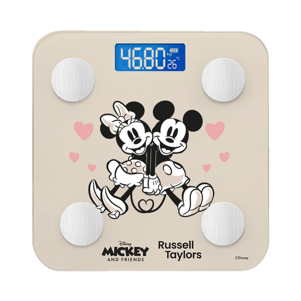Russell Taylors Disney Mickey And Friends Retro Smart Weighing Scale BWS-R1