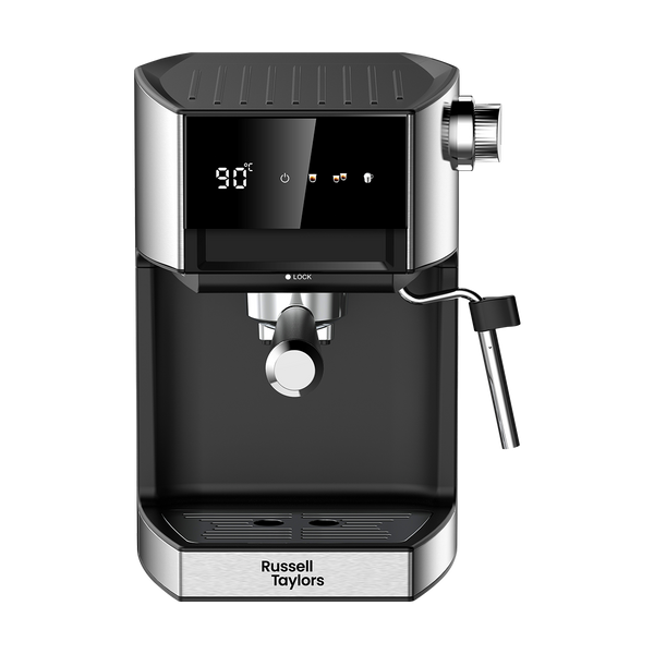 Russell Taylors 20 Bar Espresso Coffee Machine Digital Coffee Maker EM1