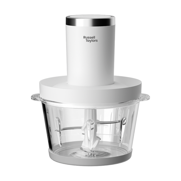 Russell Taylors Food Chopper 2L Glass Bowl Food Processor Blender FC2